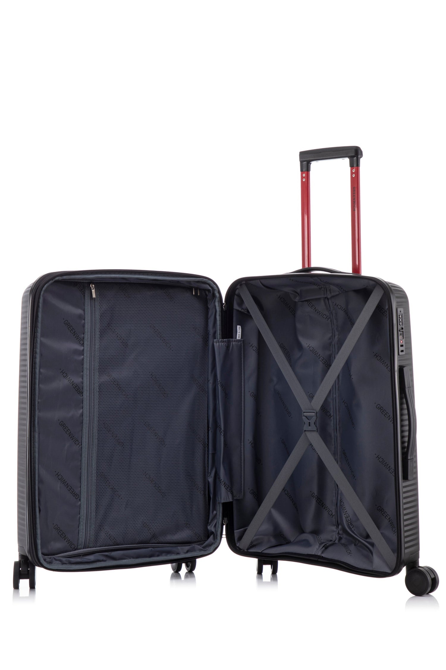 GREENWICH Medium suitcase with EXTENSIBLE ARUBA 66CM