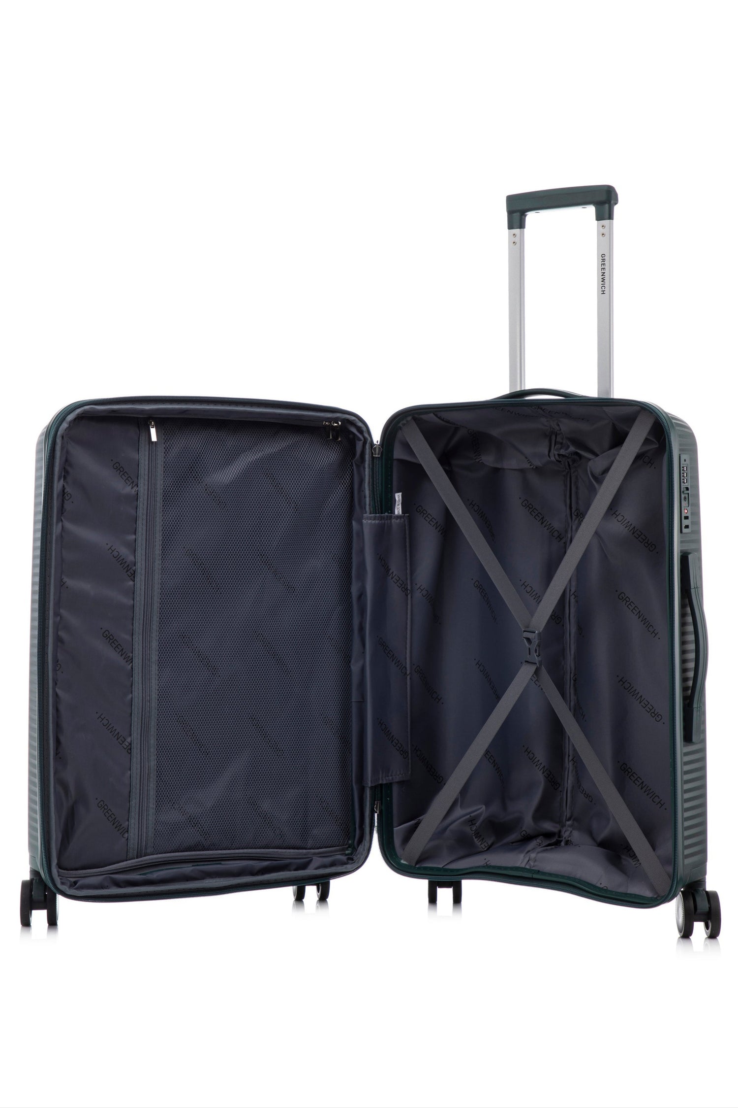 GREENWICH Cabinekoffer MET EXTENSIBLE ARUBA 55CM