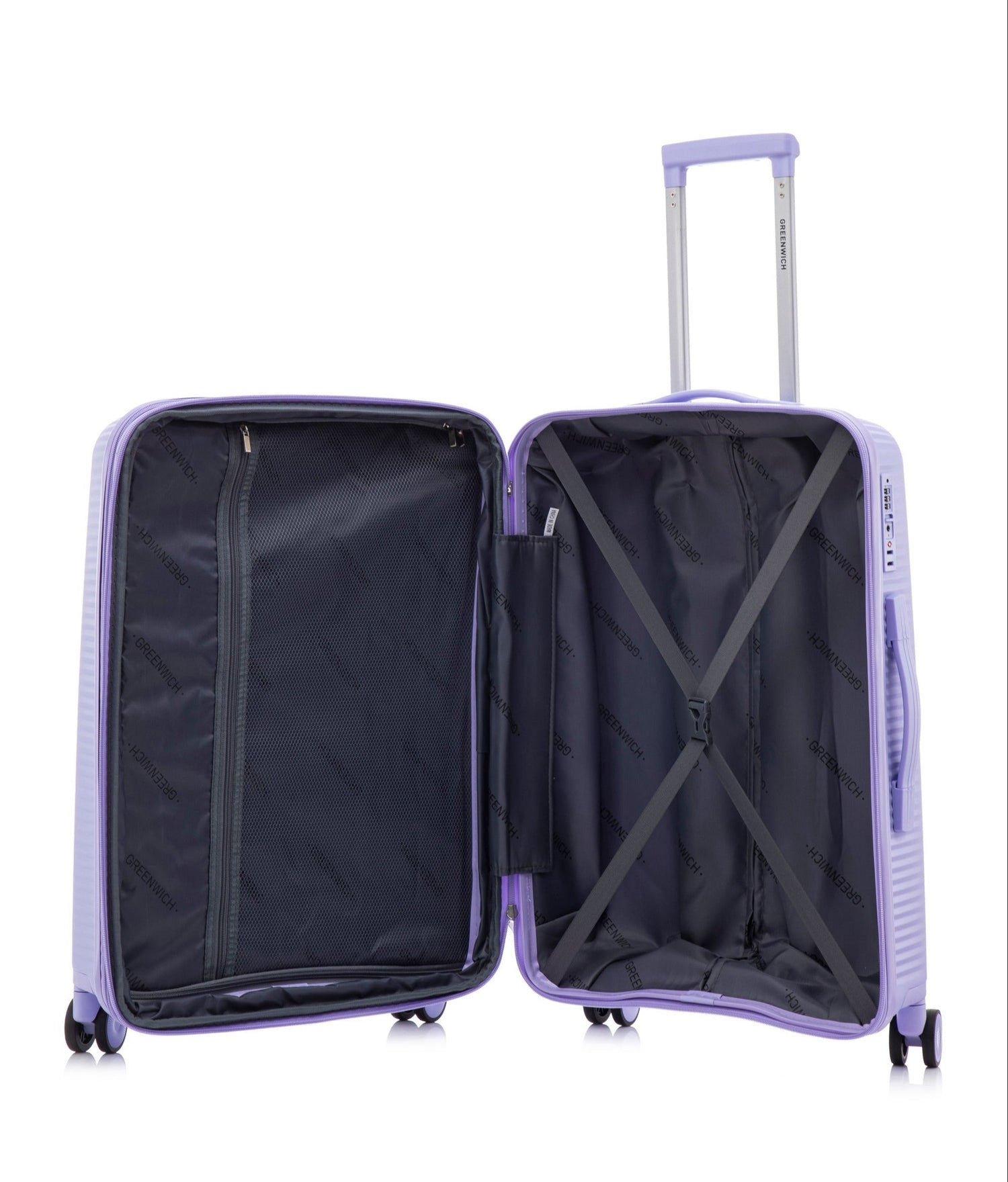 GREENWICH Grote koffer met EXTENSIBLE ARUBA 76CM