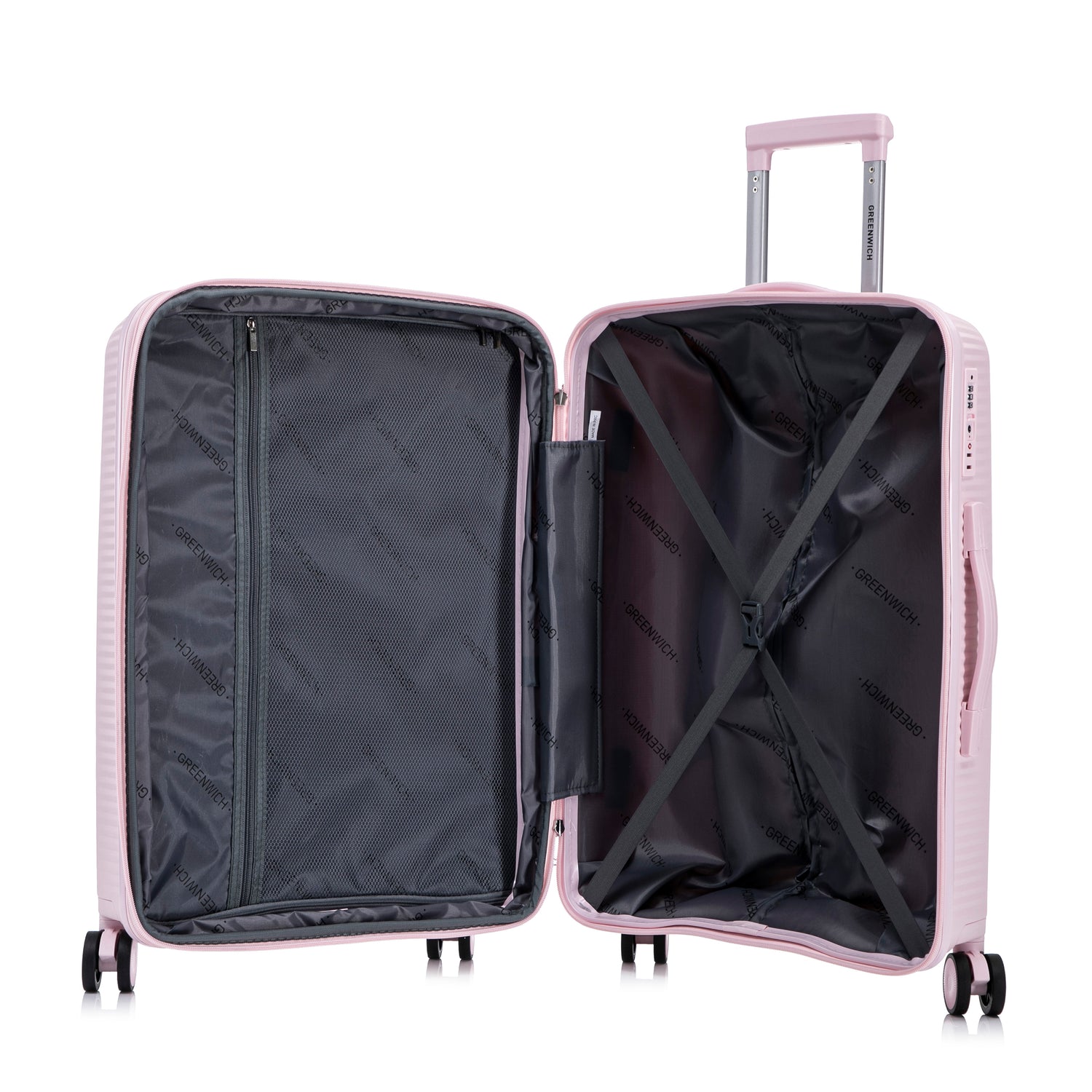 GREENWICH Large suitcase with EXTENSIBLE ARUBA 76CM