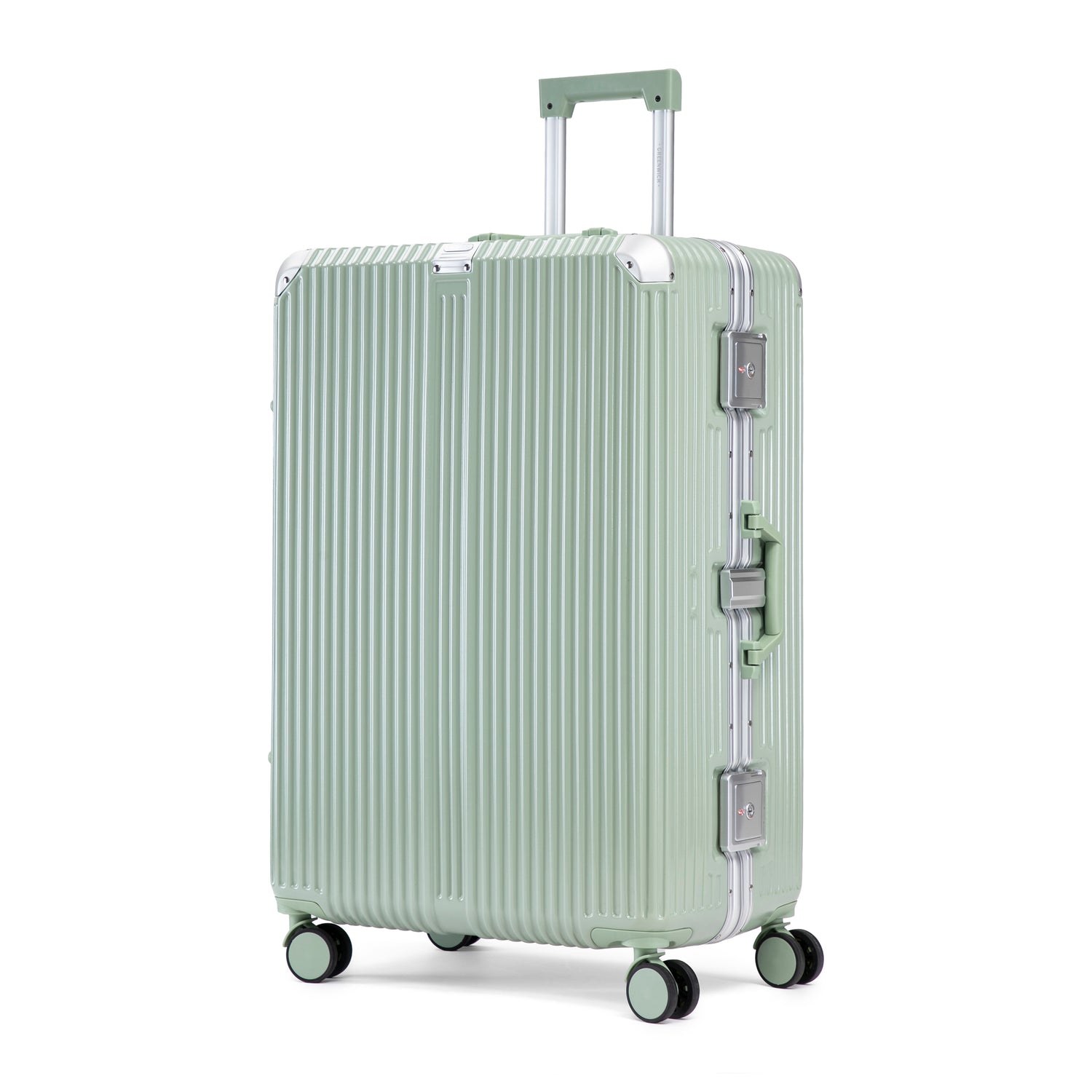 GREENWICH Set of ALUMINUM Suitcases FRAME 58cm/69cm/78cm DOHA