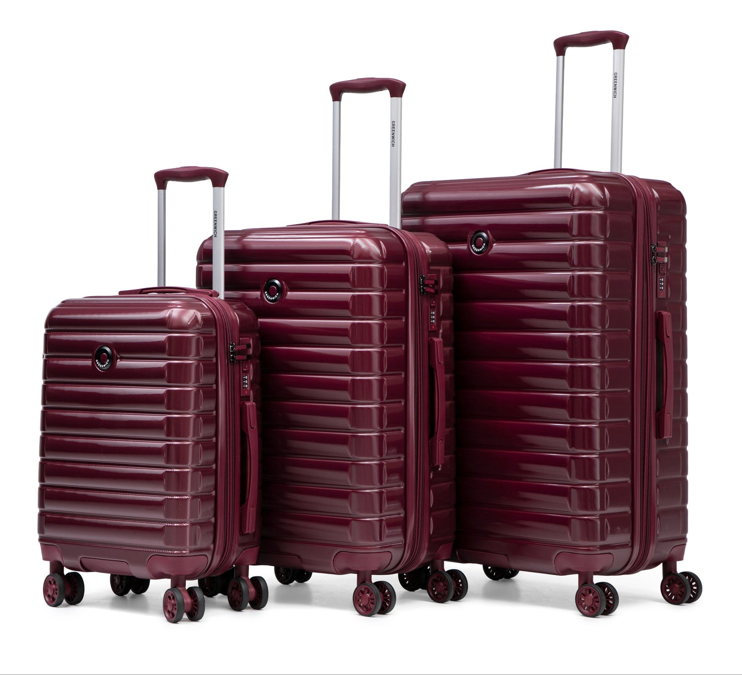 GREENWICH set di valigie extensible OSAKA