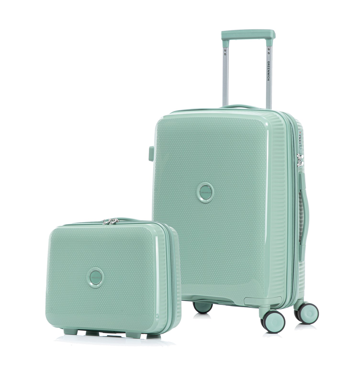 GREENWICH Valise cabine avec extensible + neceser ARUBA
