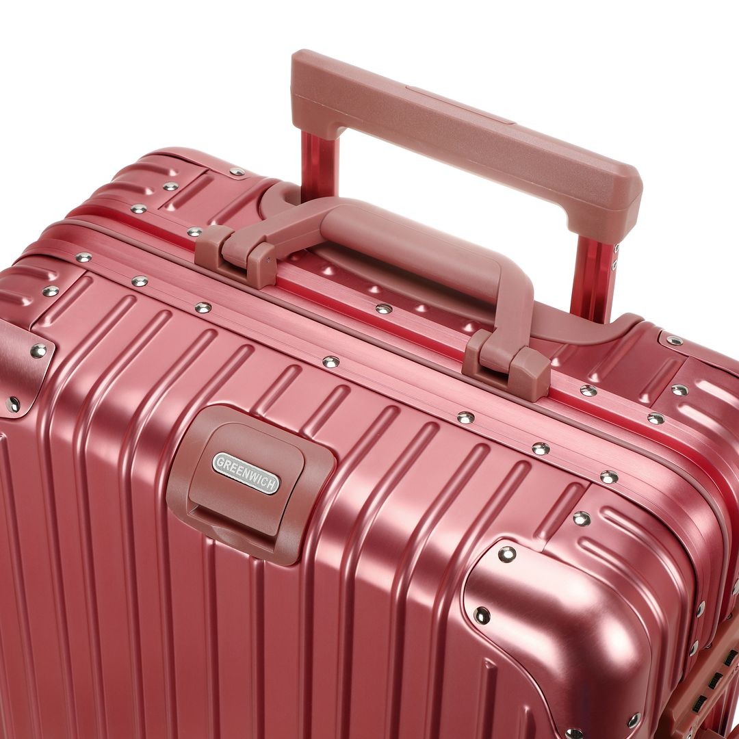 Greenwich kuffert 100% aluminium af Paris 55 cm kabine