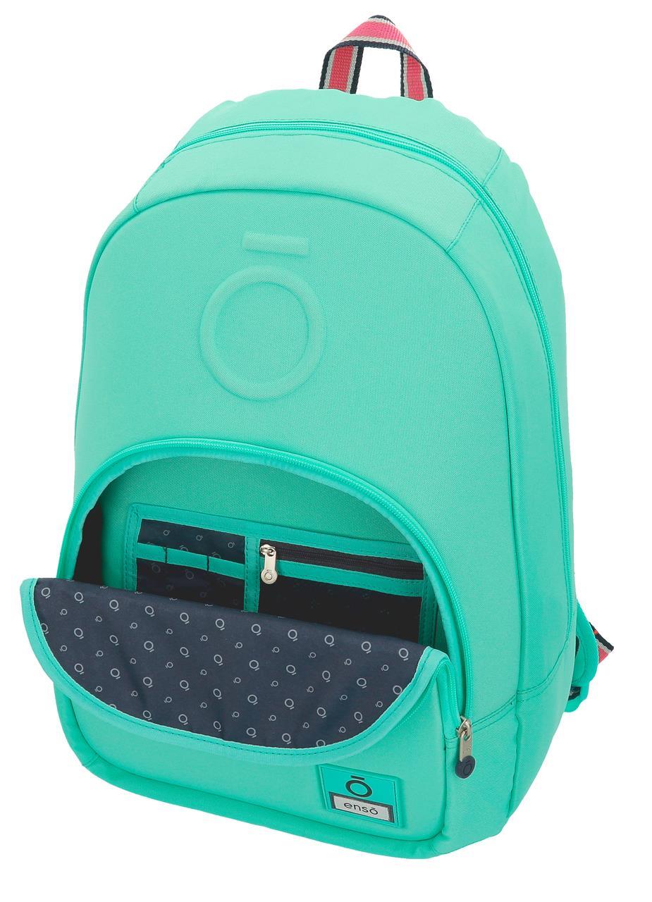 9242364 RUGZAK 46CM. ENSO BASIS TURQUOISE