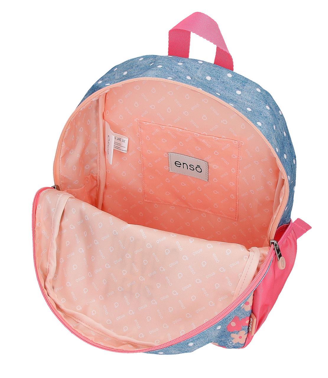 94923T1 Adapte a mochila. 32cm. C/carro. ENSO LITTLE DREAMS
