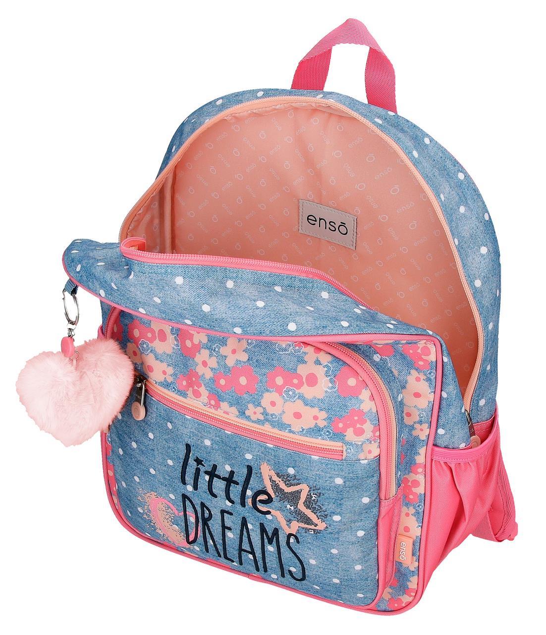 94924T1 Adapt Backpack. C/car 38cm.ENSO LITTLE DREAMS
