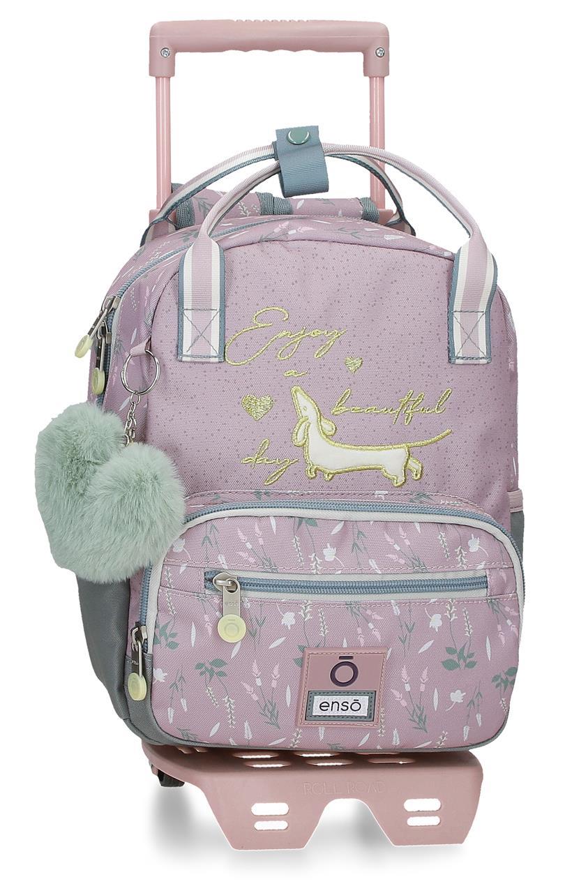 95122T1 MOCHILA ADAP. 28CM. C/CARRO. ENSO BEAUTIFUL DAY