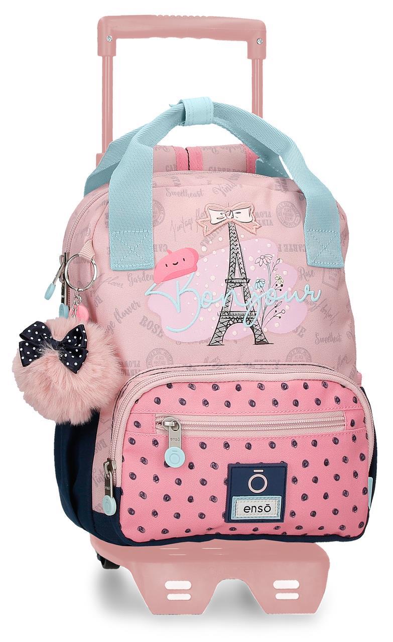 95222T1 MOCHILA ADAP. 28CM. C/CARRO. ENSO BONJOUR