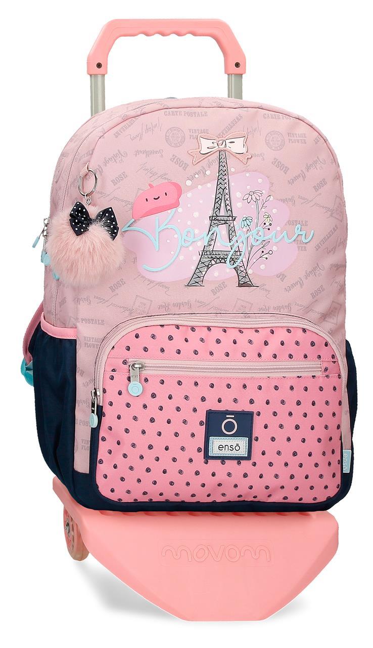 95226T1 Adapte a mochila. 42cm. 2C. C/carro ENSO Bonjour