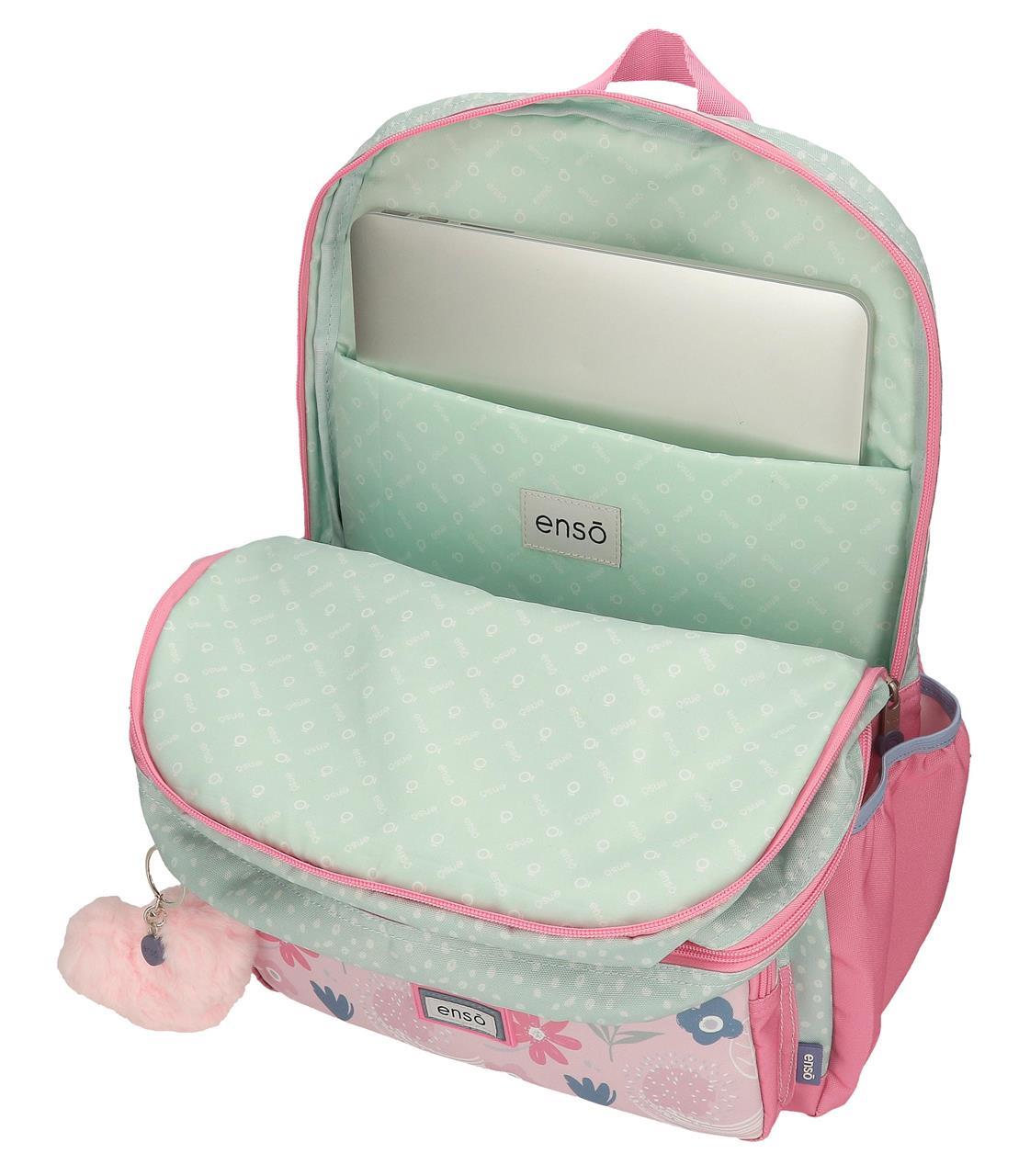 95626T1 MOCHILA ADAP.42CM.C/CARRO ENSO LOVE ICE CREAM