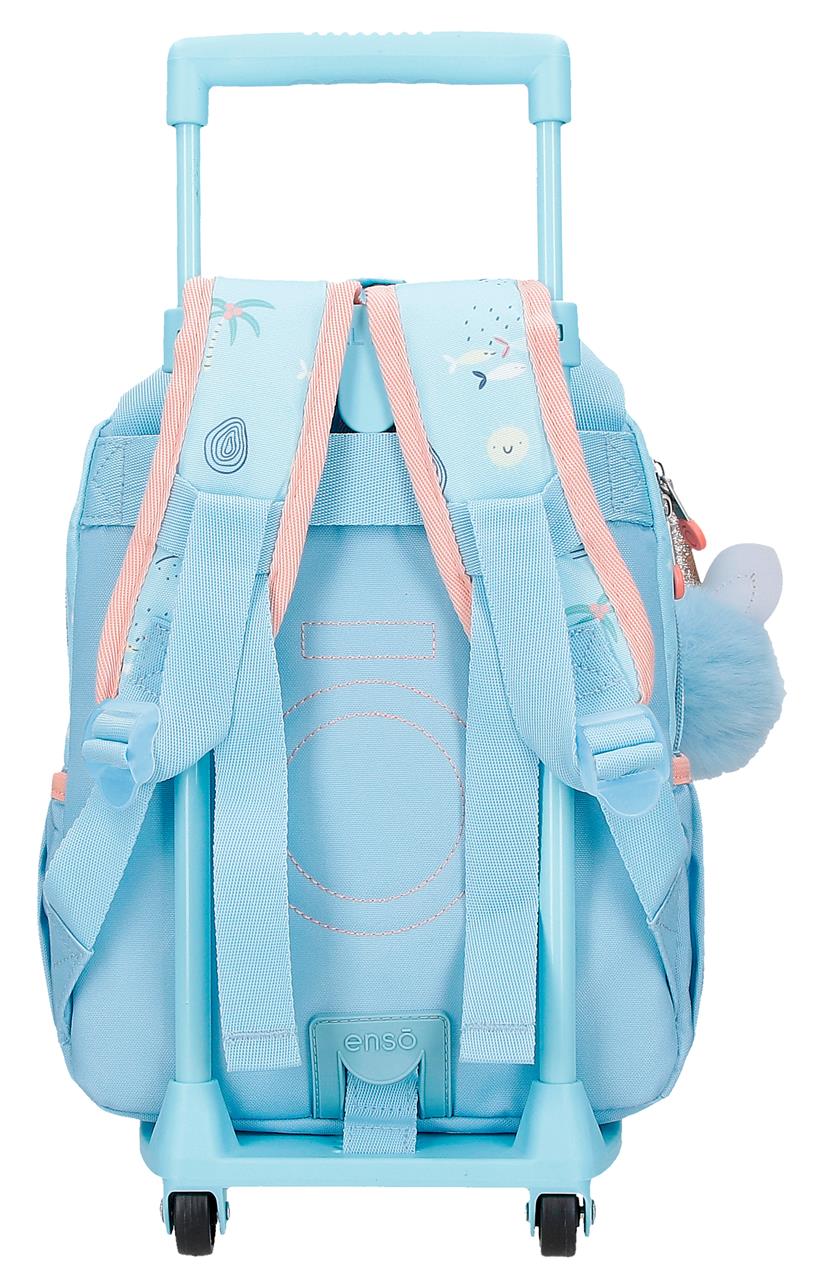 96322T2 Adapte a mochila. 28cm. C/carro. ENSO Magic Summer Blue