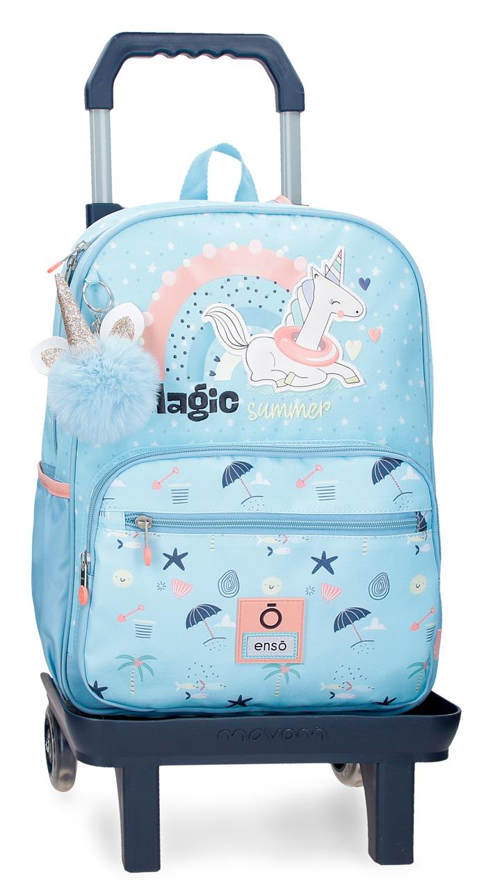 96324T2 Adapt Backpack. 38cm. C/Car. ENSO Magic Summer Blue