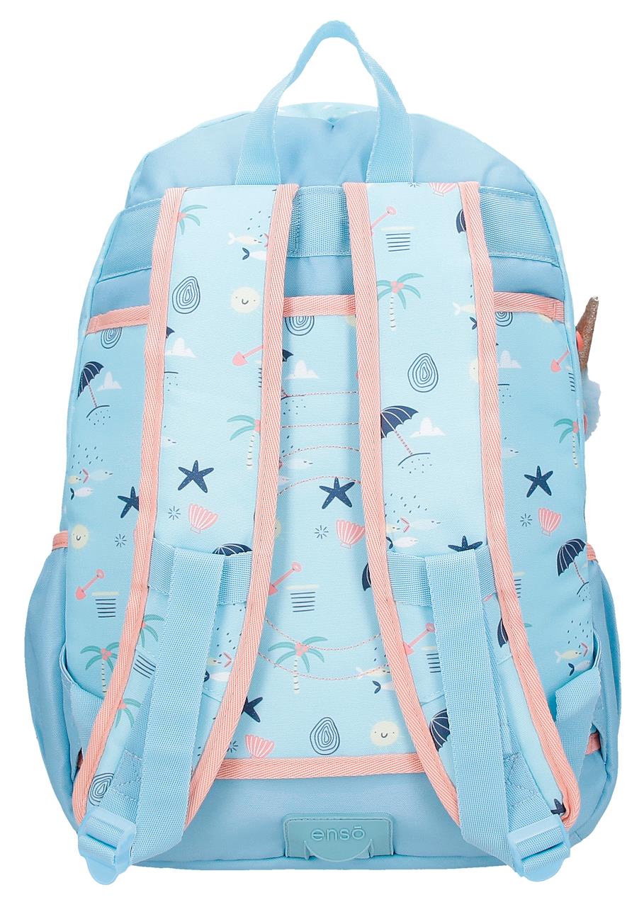 96327d2 Adatta Zackpack. 44 cm. ENSO Magic Summer Blue Claro