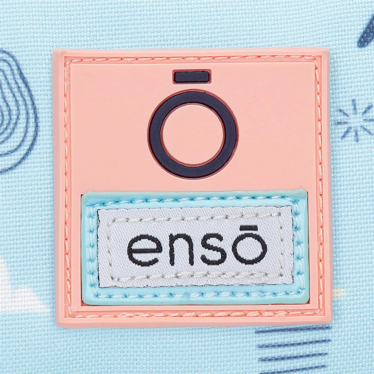 9632922 Mochila COMPACT 2R ENSO Magic Summer Blue Claro