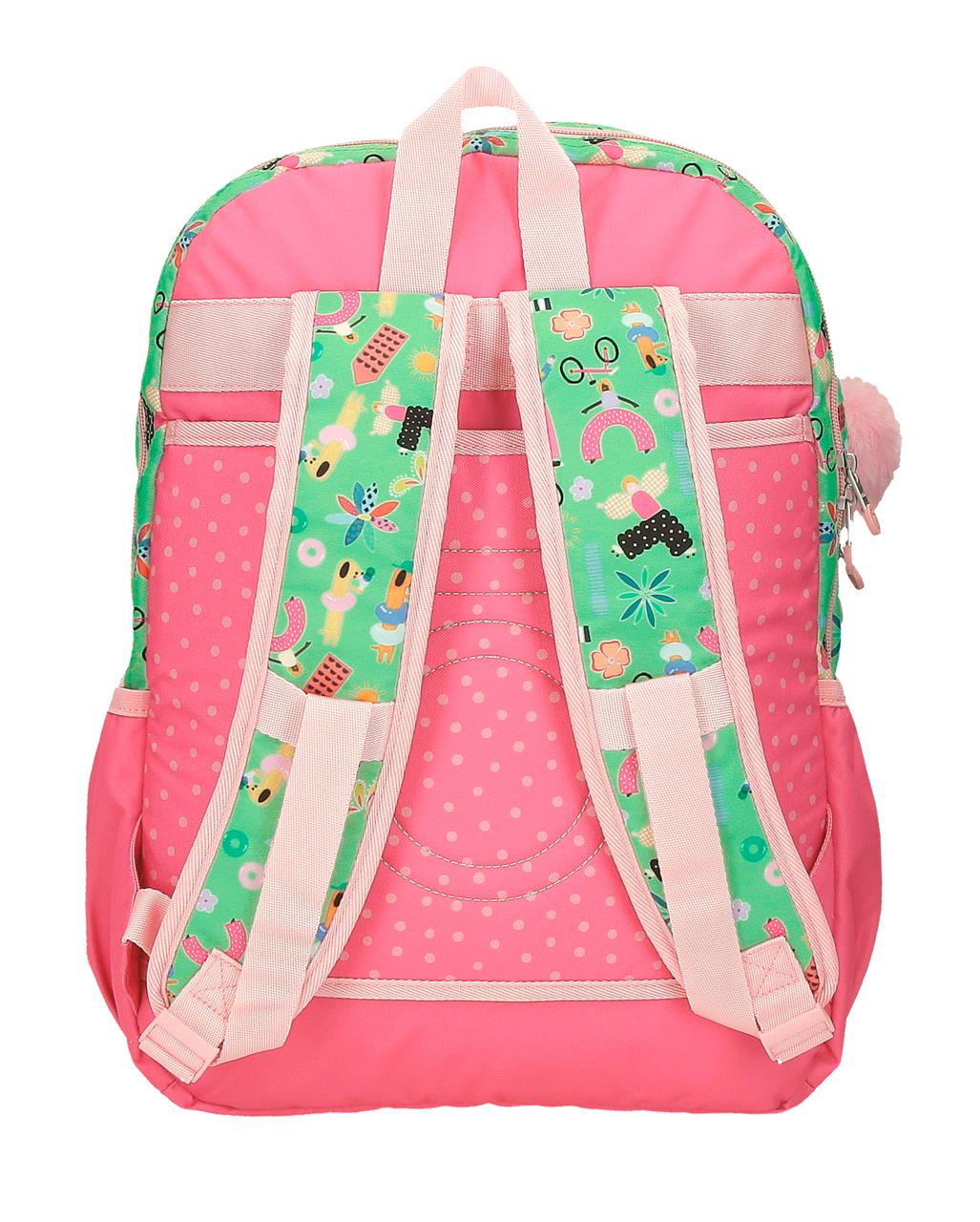 9662621 Backpack 42cm 2c. ENSO GARDEN PARTY