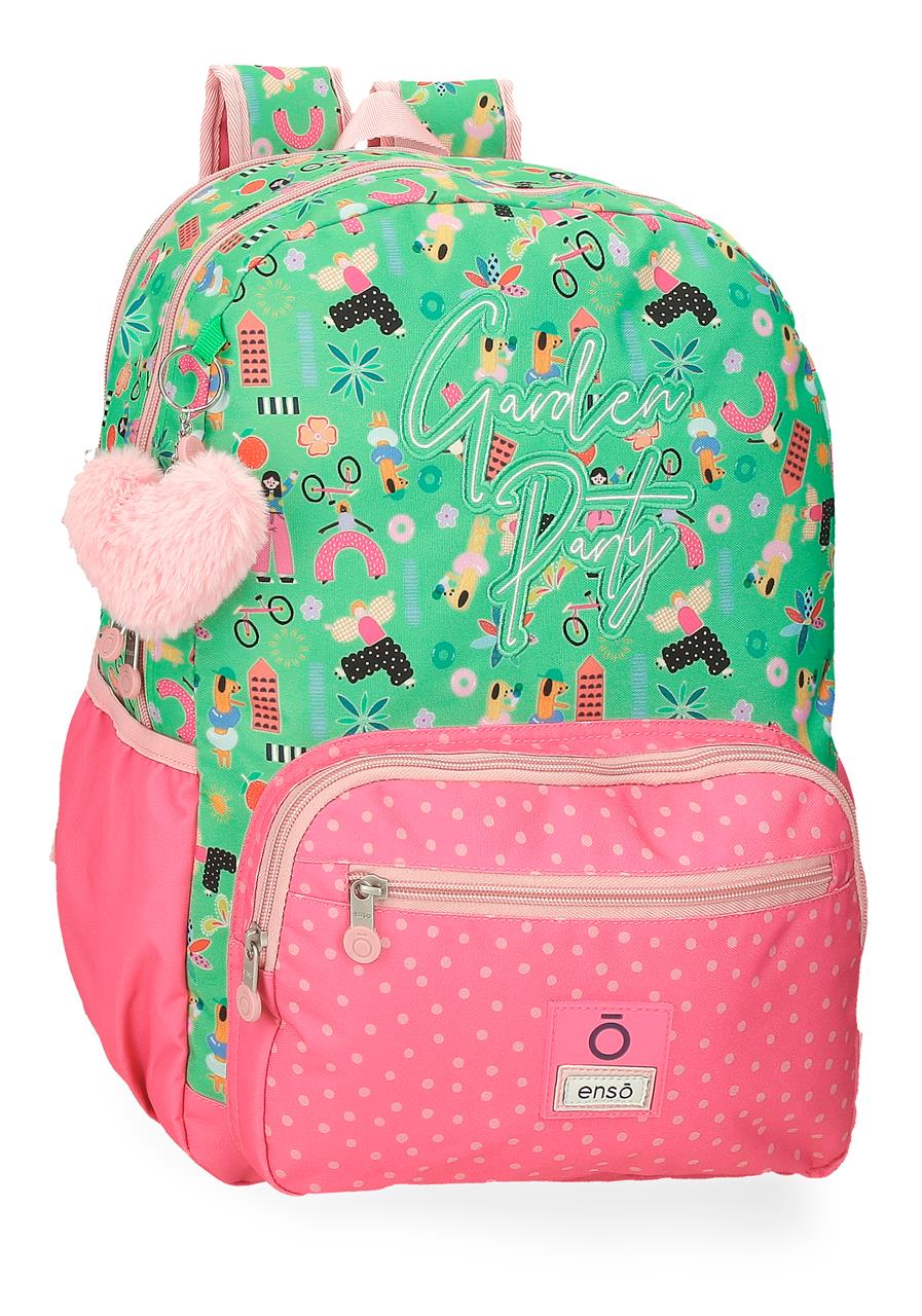 9662621 Backpack 42cm 2c. ENSO GARDEN PARTY