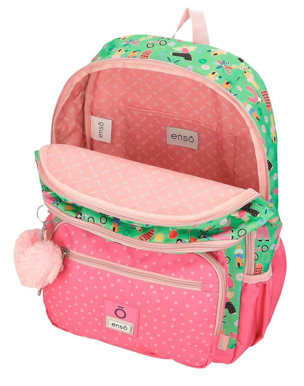 9662721 MOCHILA 44CM. ENSO GARDEN PARTY