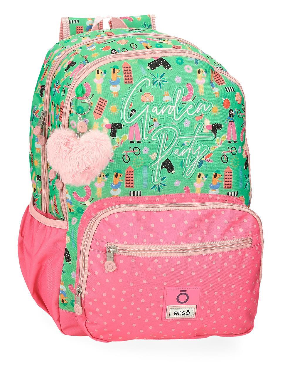 96627D1 Adapt Backpack. 44cm 2c. ENSO GARDEN PARTY