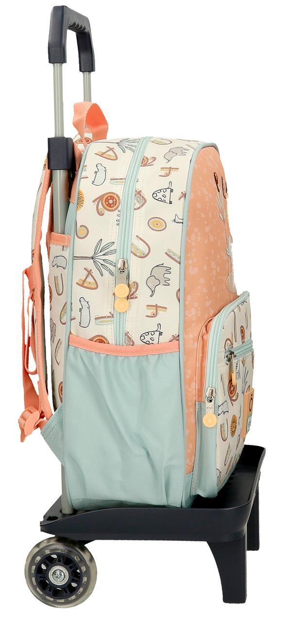 96724T1 Adapte a mochila. 38cm. C/carro. ENSO PLAY ALL DAY