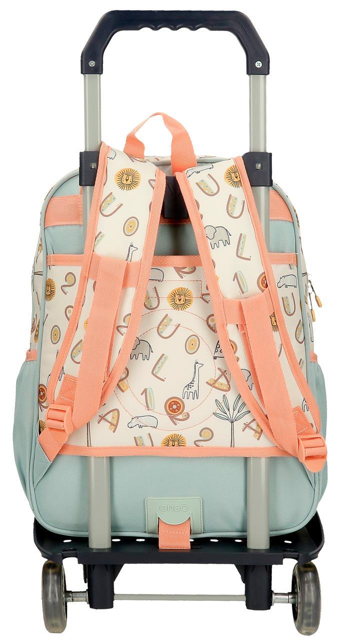 96724T1 Adapte a mochila. 38cm. C/carro. ENSO PLAY ALL DAY