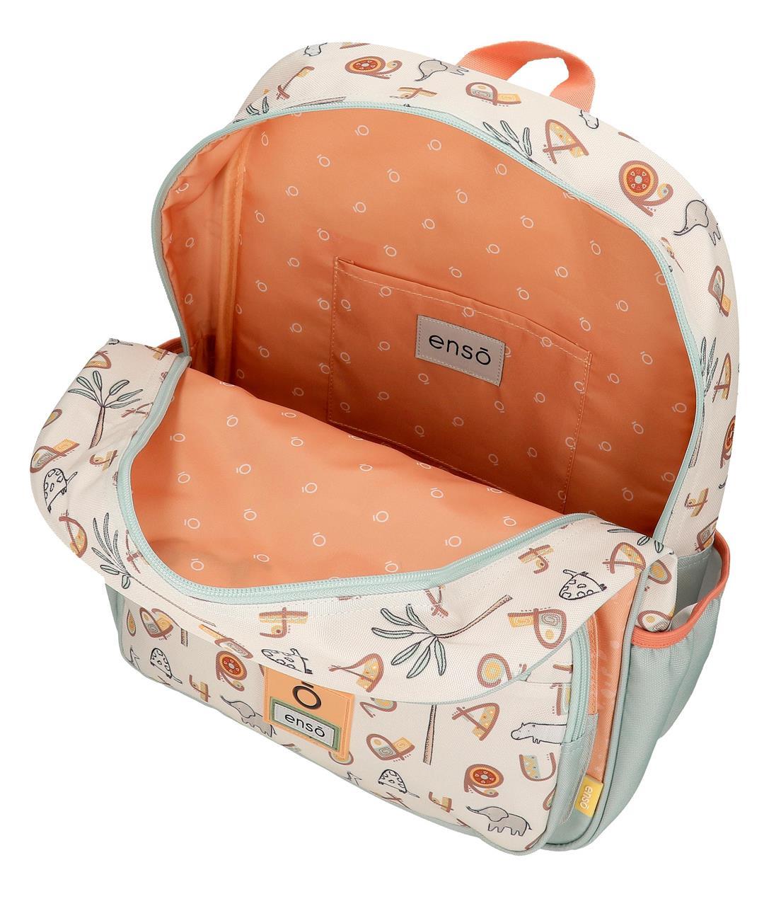 96724T1 Adapte a mochila. 38cm. C/carro. ENSO PLAY ALL DAY