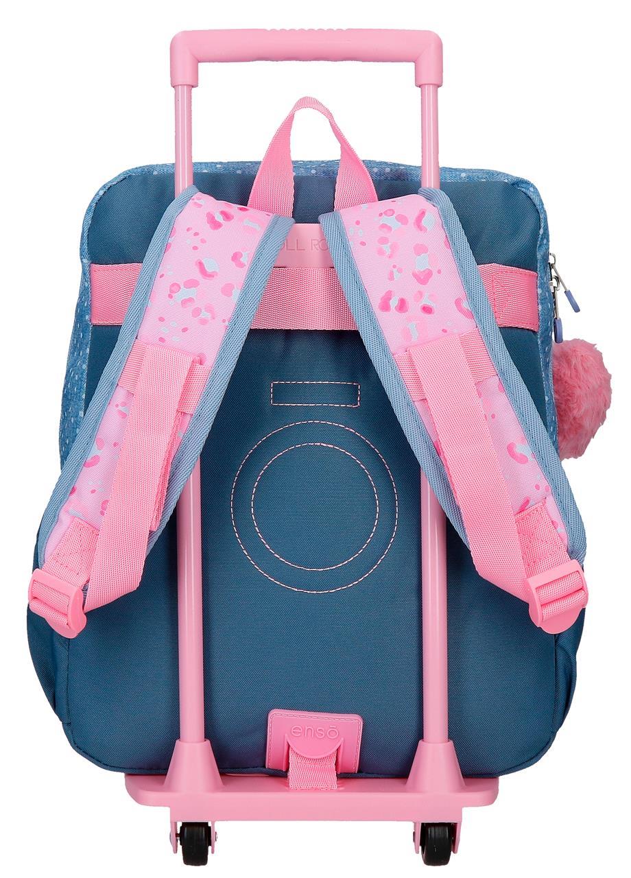 96923T1 MOCHILA ADAP. 32CM. C/CARRO. ENSO DREAMERS