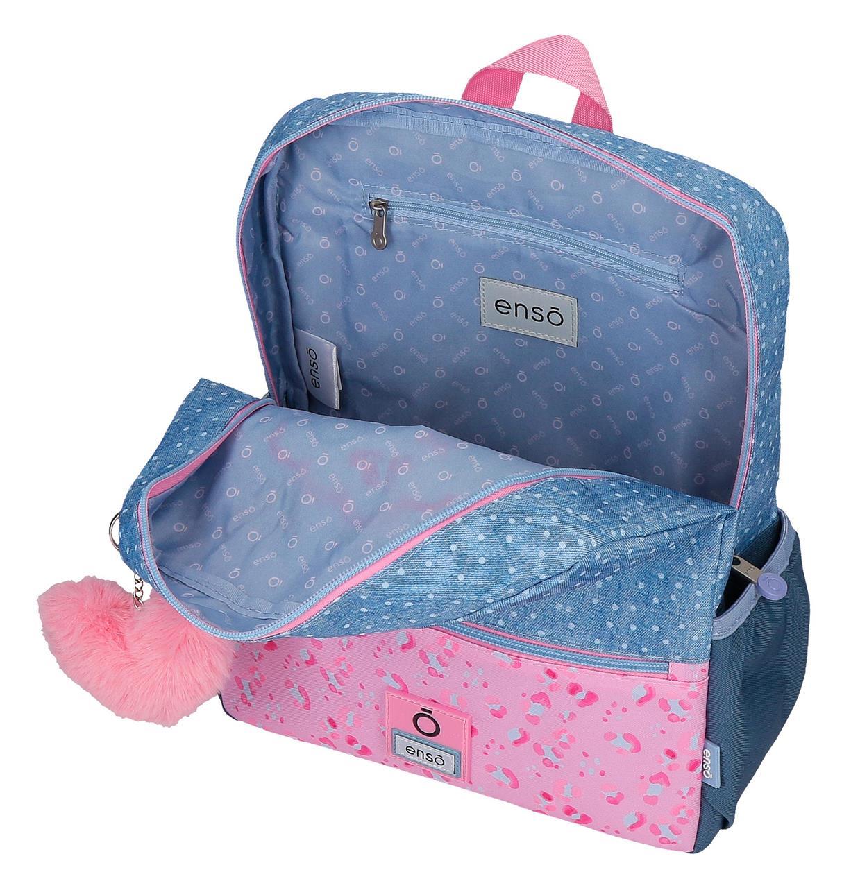 96923T1 MOCHILA ADAP. 32CM. C/CARRO. ENSO DREAMERS