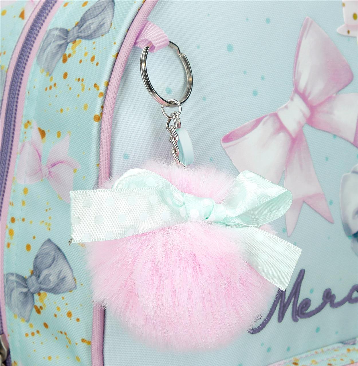 97623T1 MOCHILA ADAP. 32CM. C/CARRO. ENSO MERCI AMOUR