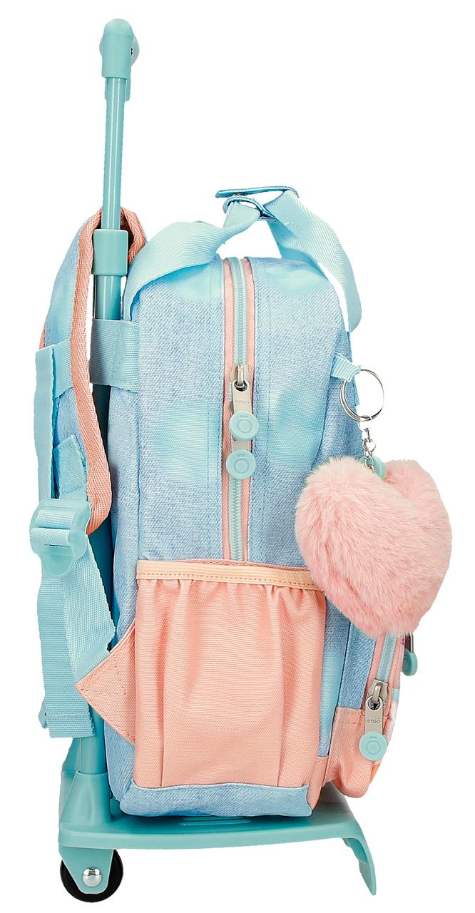 97822T1 MOCHILA ADAP. 28CM. C/CARRO. ENSO BUBBLES