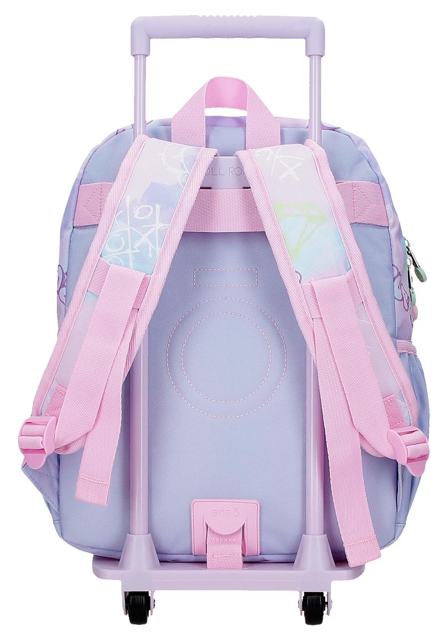 97923T1 MOCHILA ADAP. 32CM. C/CARRO. ENSO NEW VIBES