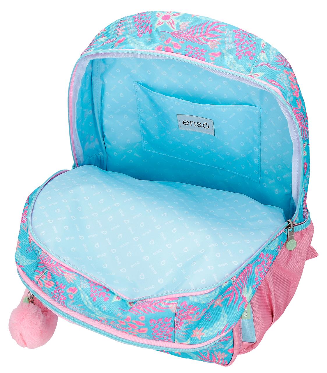 98127t1 Adatta Zackpack. 44 cm. C/auto. ENSO Umore della giungla