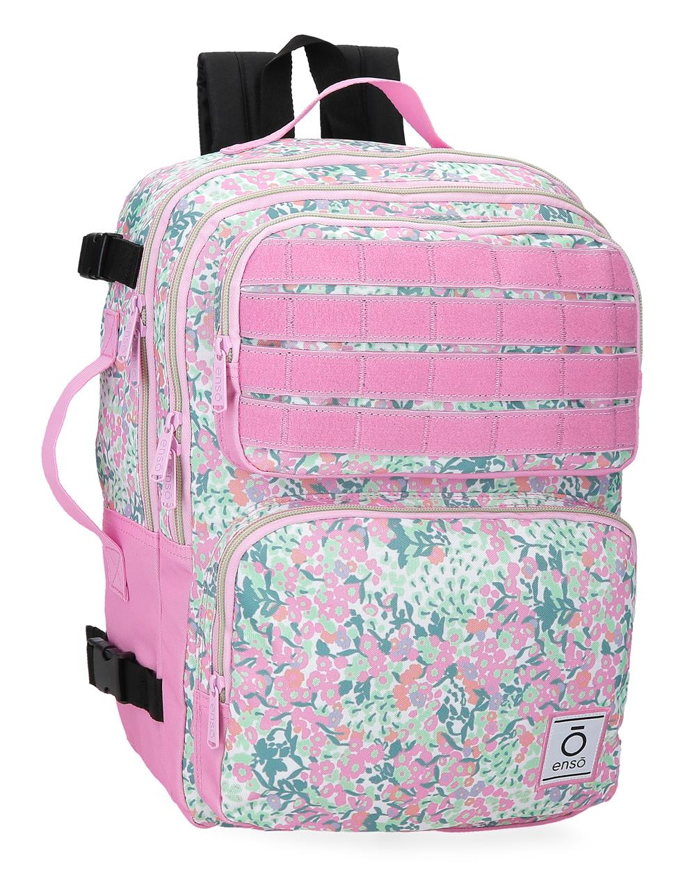 9872625 40 cm Rucksack. ENSO Fleur Spring
