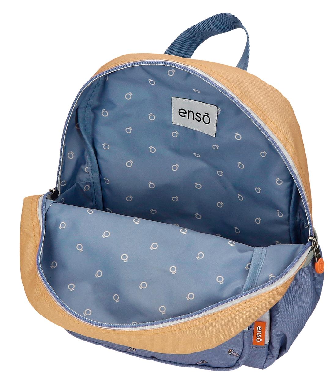 98822V1 MOCHILA ADAP. 28CM. C/CARRO. ENSO ALIEN SPACE