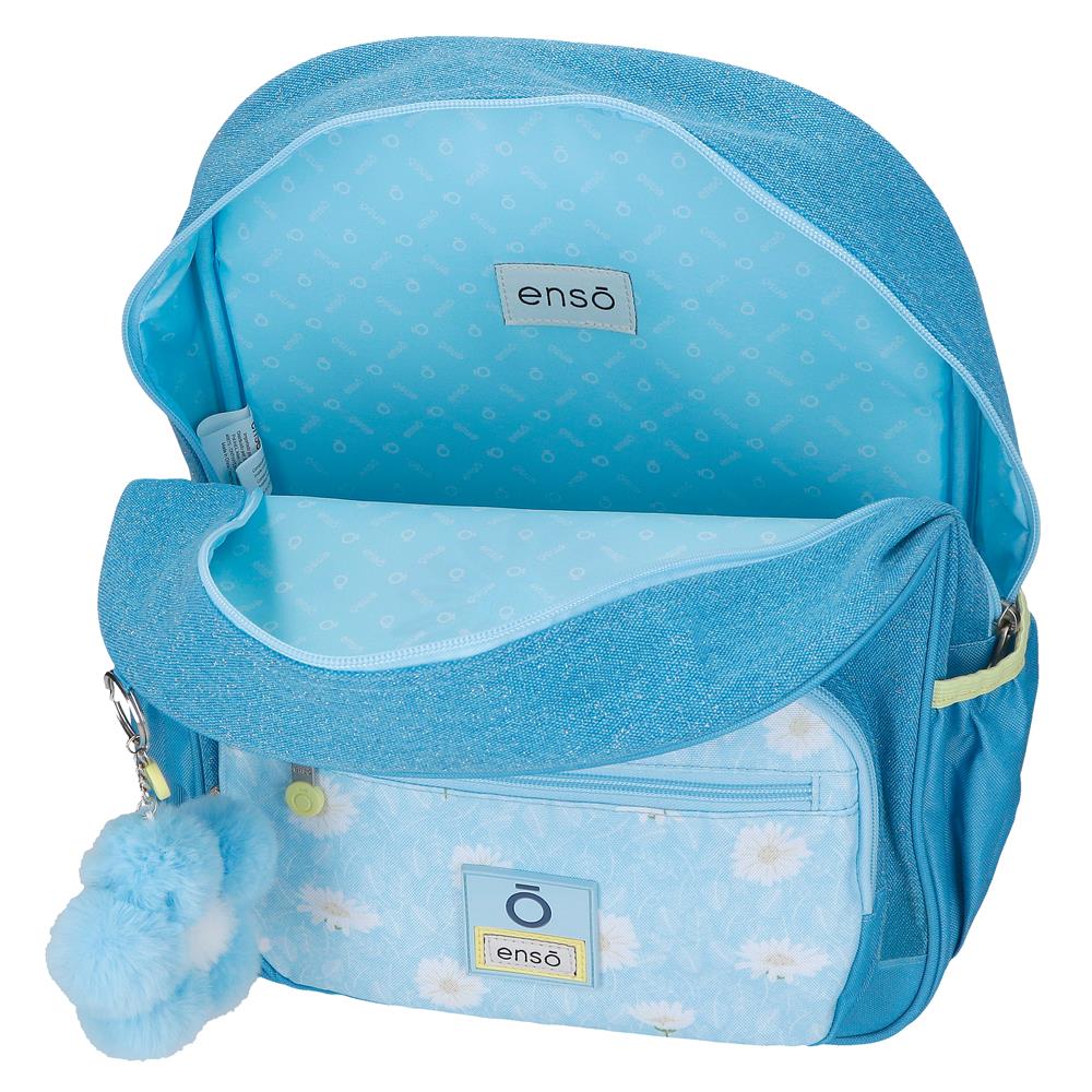 99723T1 ADAP BACKPACK. 38CM. C/CARRO. ENSO HAPPINESS