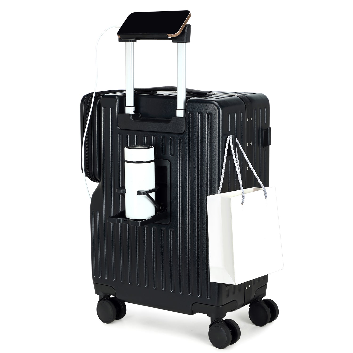 GREENWICH Walizka kabinowa z boczną kieszenią MONTREAL