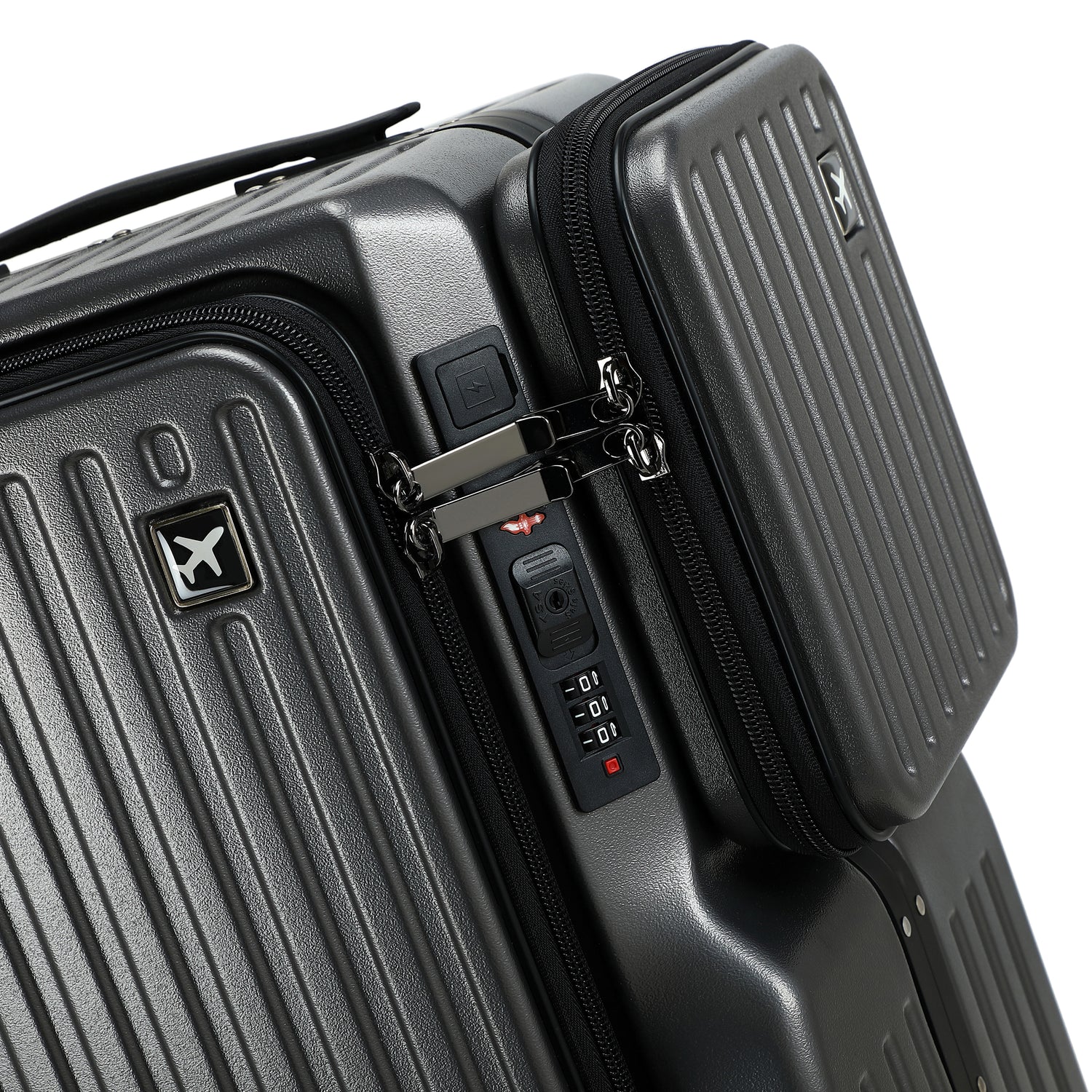 GREENWICH Walizka kabinowa z boczną kieszenią MONTREAL