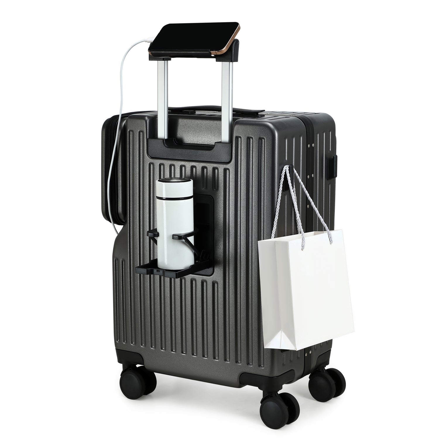 GREENWICH maleta pequeña con bolsillo lateral MONTREAL