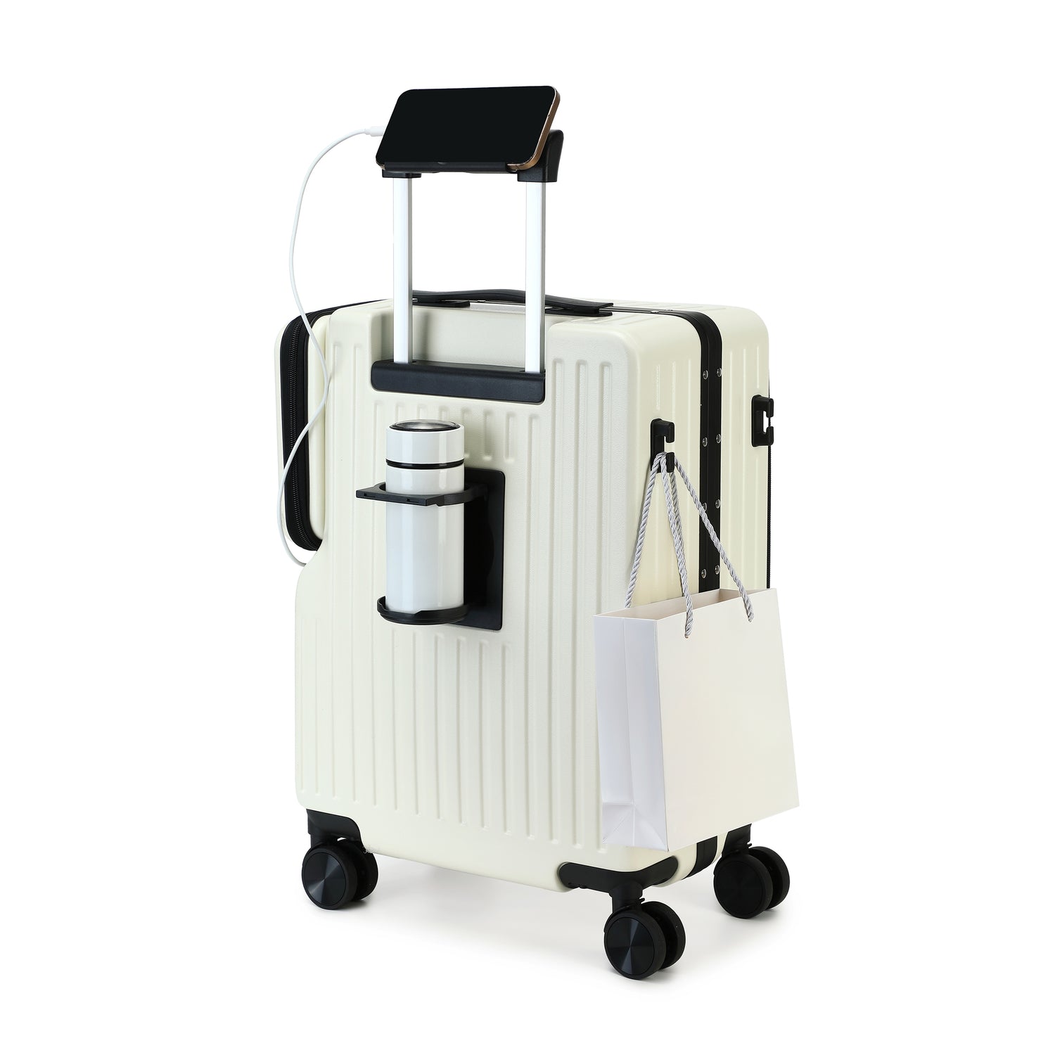 GREENWICH maleta pequeña con bolsillo lateral MONTREAL