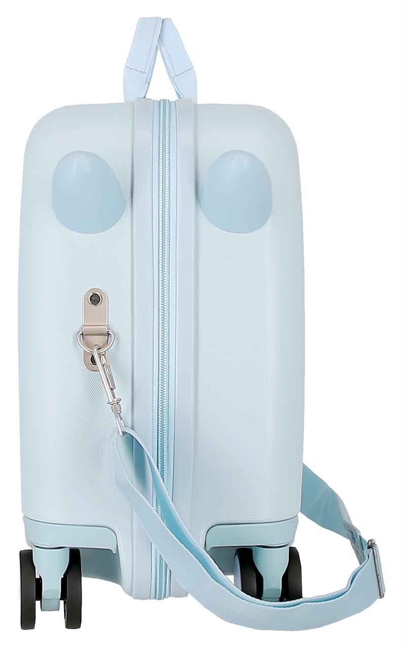 9259821 VALISE INFÉRIEUREABS 4R.(2 MULTI.) 50CM. ENSO DAISY BLEU