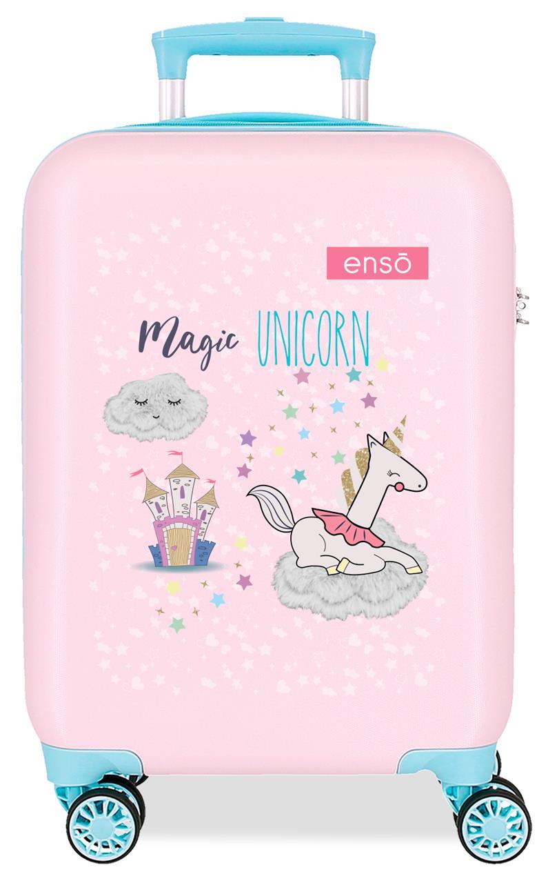 9361322 TROLLEY ABS 50CM. 4R. ENSO MAGIC UNICORN ROOS