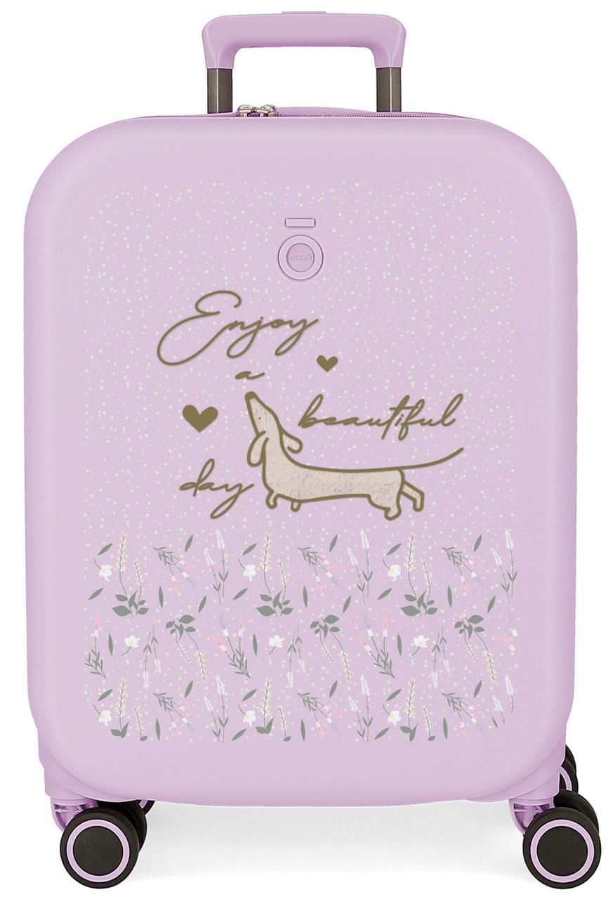 9518623 TROLLEY ABS 55CM. C/exp. 4r. ENSO BEAUTIFUL DAY LILA