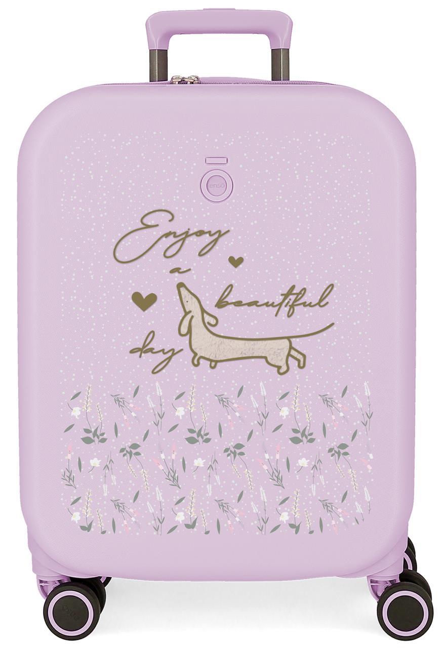 9519123 TROLLEY ABS 55CM. 4r. ENSO BEAUTIFUL DAY LILIOWY