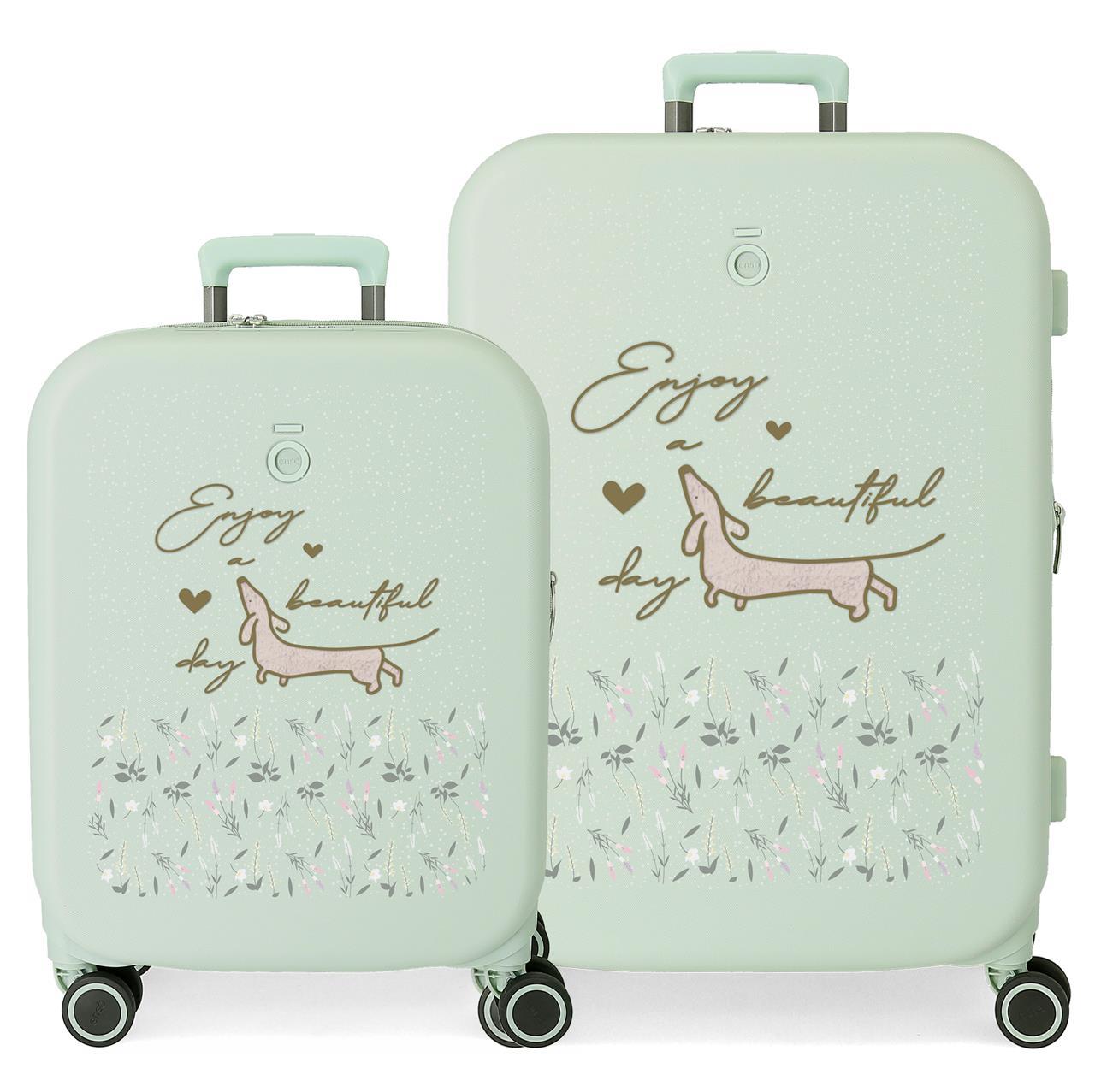 9519524 SET/2 TROLLEY ABS 55-70CM. 4r. ENSO BEAUTIFUL DAY MIJ