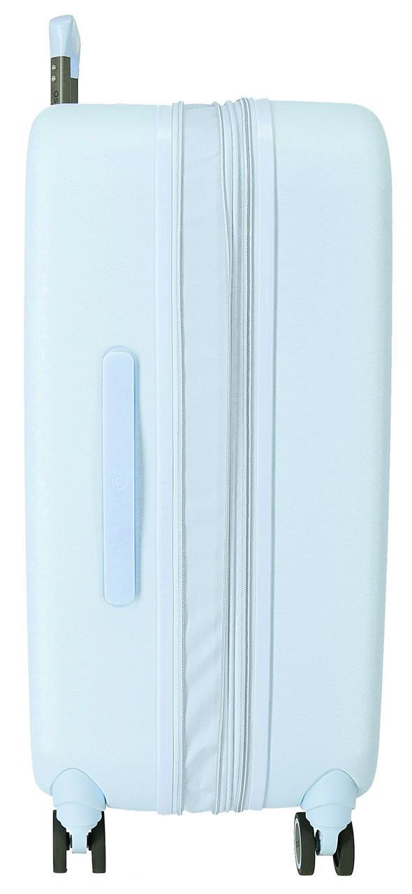 9529221 TROLLEY ABS 70 cm. 4r. ENSO Bonjour turquoise