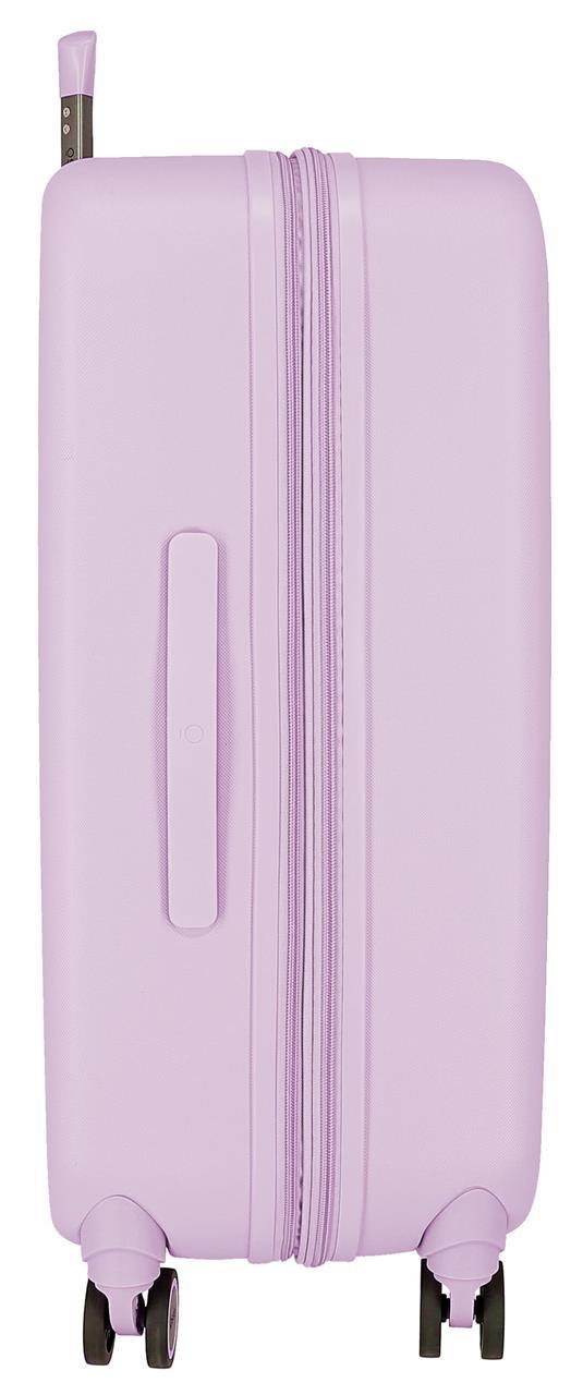 9539223 TROLLEY ABS 70 cm. 4r. ENSO CUTE GIRL LILAS