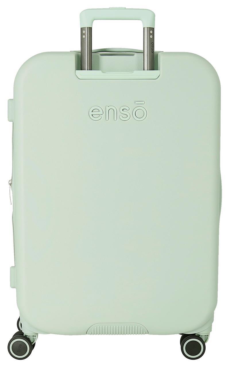 9539224 TROLLEY ABS 70cm. 4r. ENSO CUTE GIRL Mint green