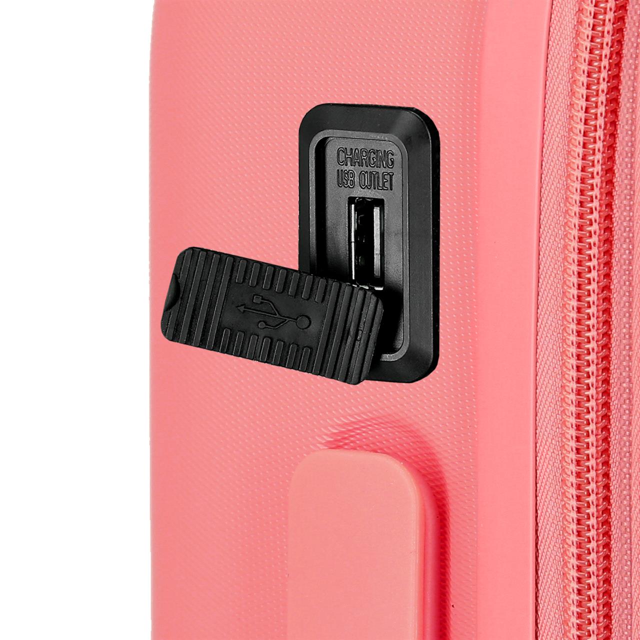 9628622 TROLLEY ABS 55CM. C/EXP. 4R. ENSO ANNIE CORAL