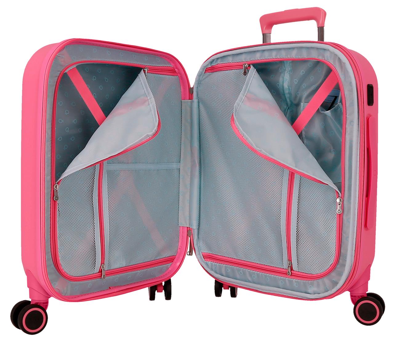 9628625 TROLLEY ABS 55CM. C/exp. 4r. ENSO Annie Fuchsia