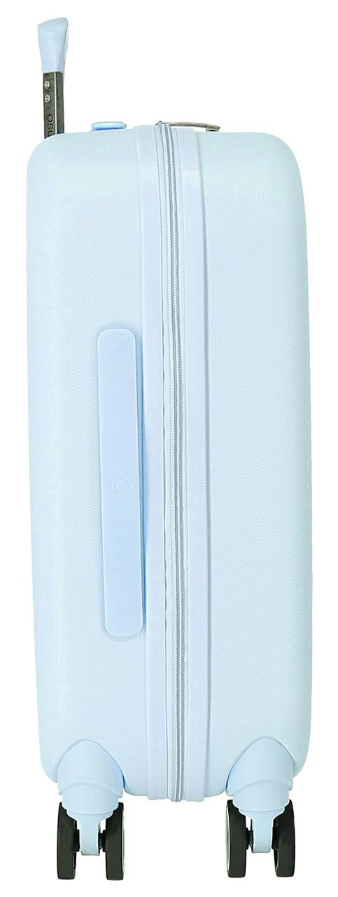 9629121 TROLLEY ABS 55CM. 4R. ENSO ANNIE TURQUESA